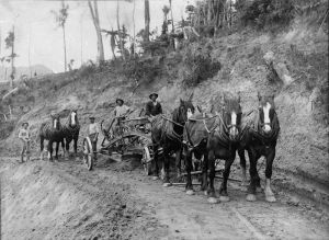 road making 1916