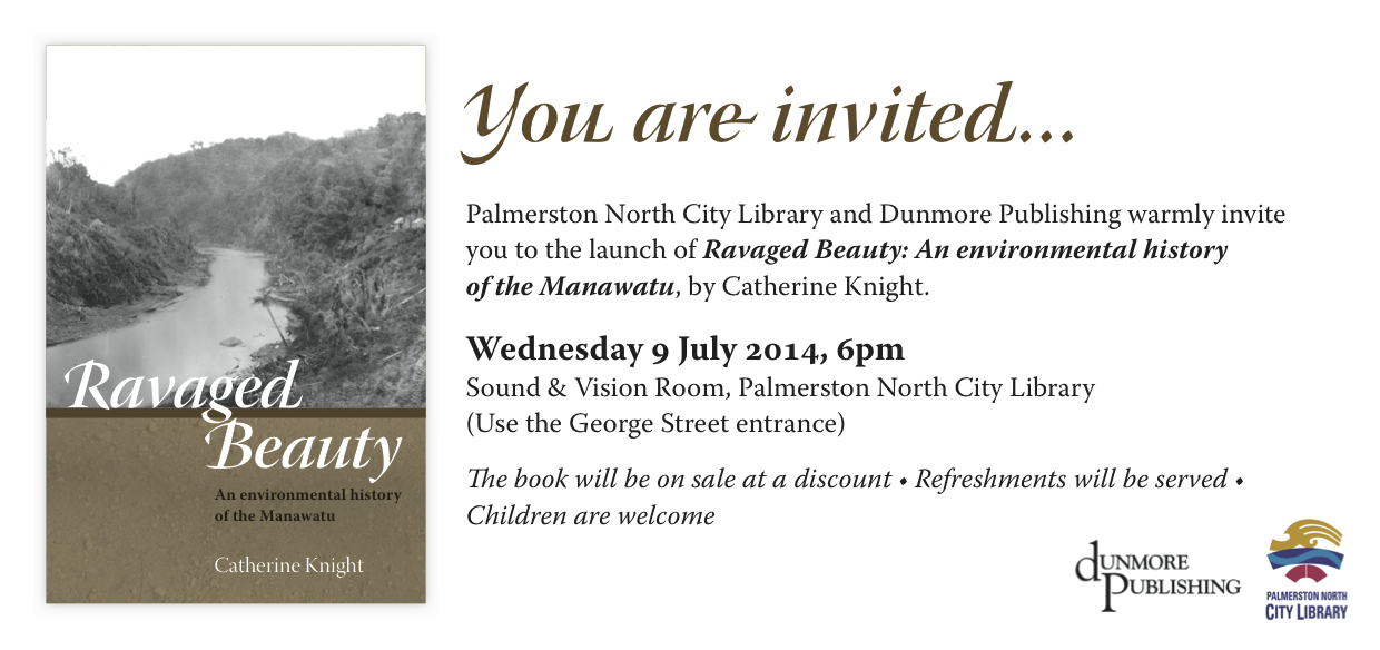 Ravaged Beauty launch invite